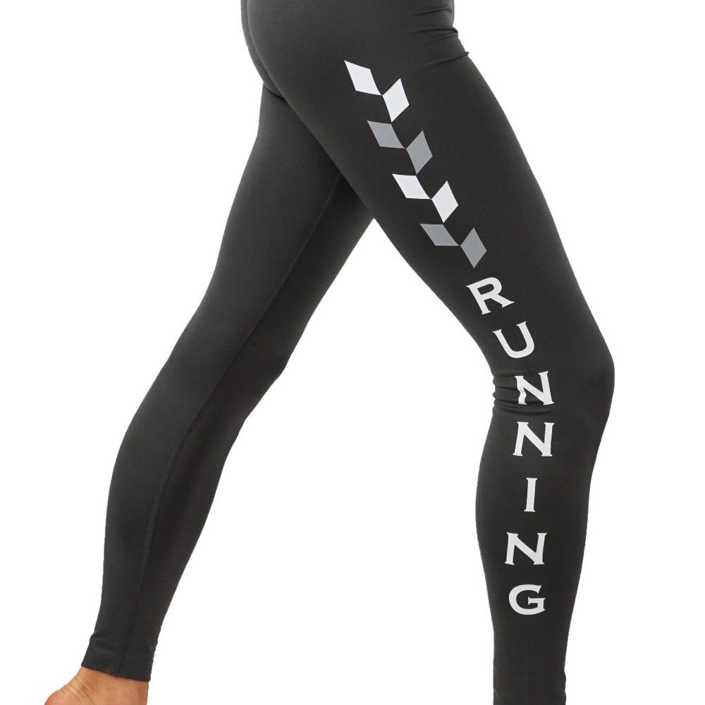 Yoga Power Flex Dry-Fit Side Word leggings